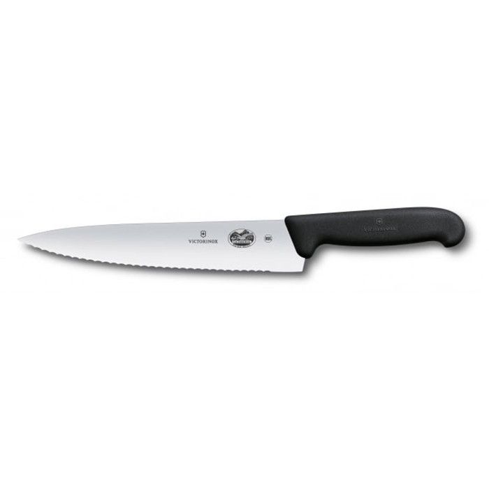 Victorinox Fibrox Chefs Knife Serrated Edge