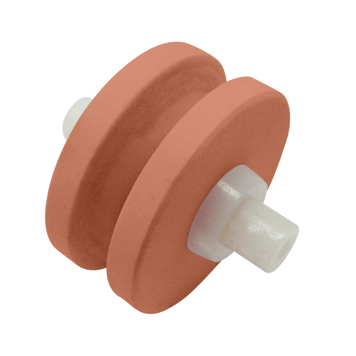 MinoSharp 550W/BR - Medium Wheel for SH-550 (Brown)