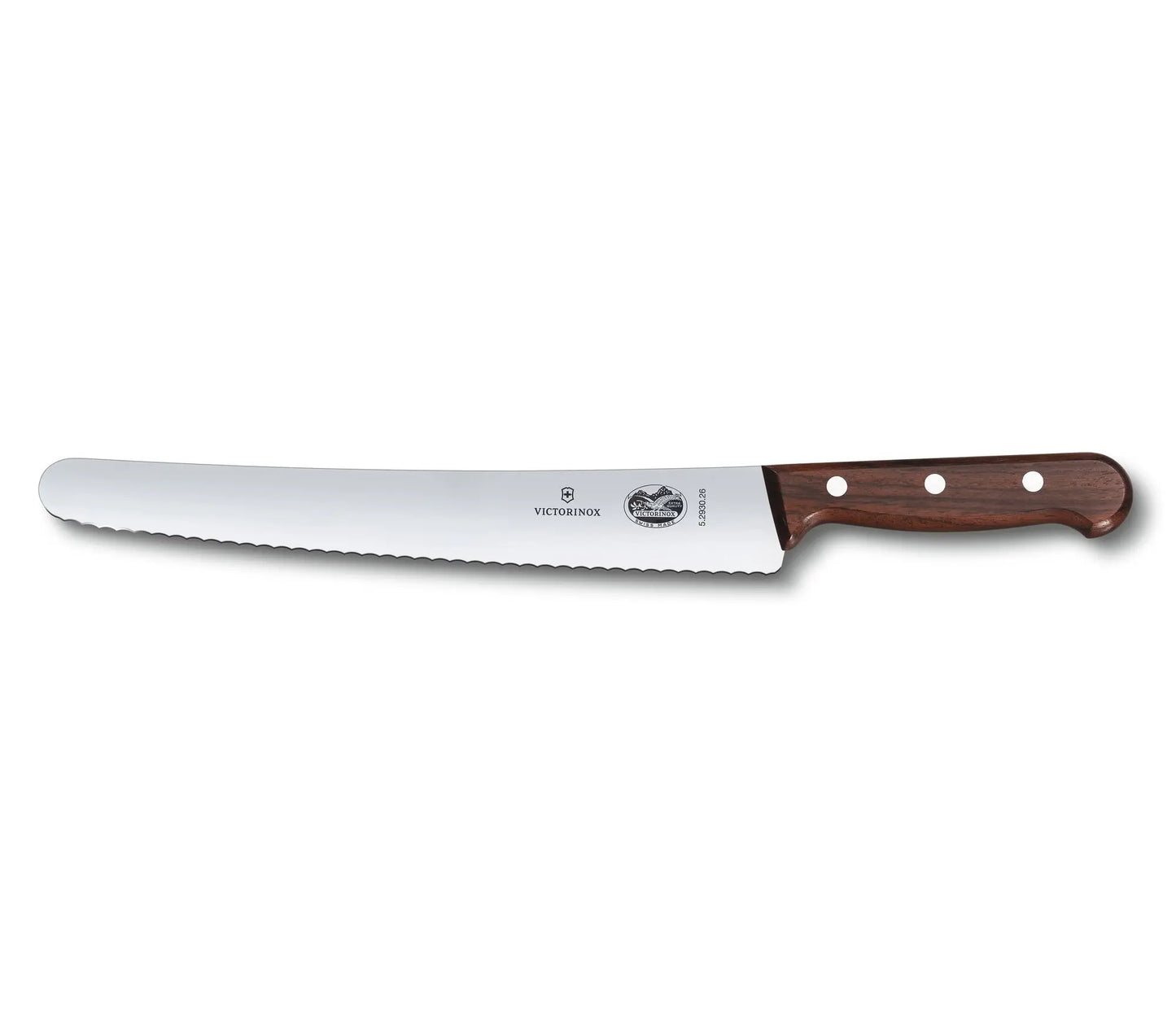 Victorinox Wood 26cm Pastry Knife with Serrated Edge (5293026G)