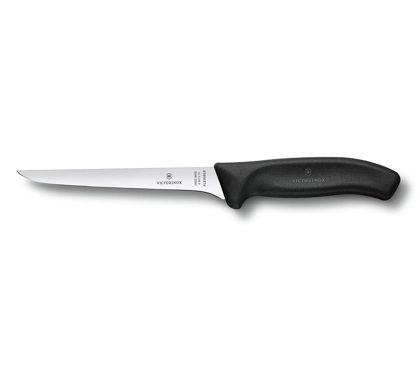 Victorinox Fibrox 15cm Boning Knife Straight Narrow Blade (5610315)