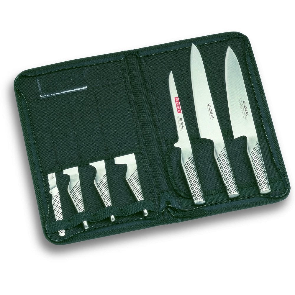 Global G666KA - 7 piece Gift Knife Case Set (G-666/KA)