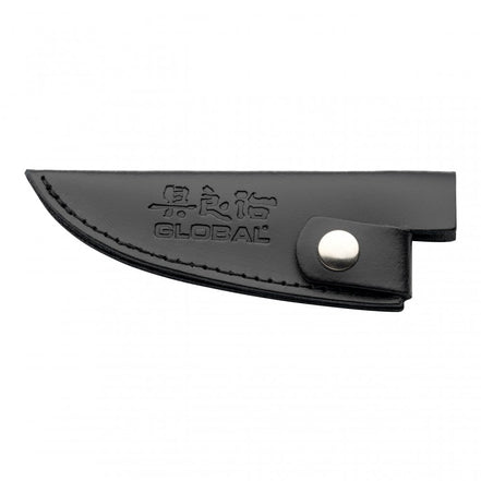 Global Leather Knife Sheath Black Small