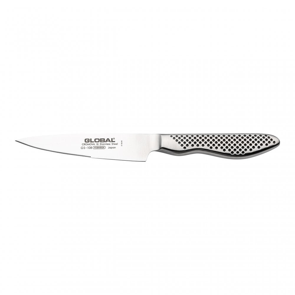 Global GS 12cm Half Serrated Steak Knife (GS-108B/HSE)
