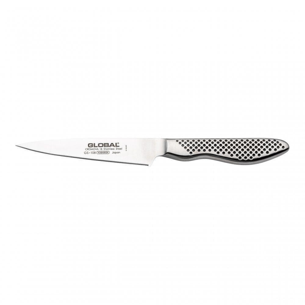 Global GS 12cm Utility Serrated Blade (GS-108/SE)