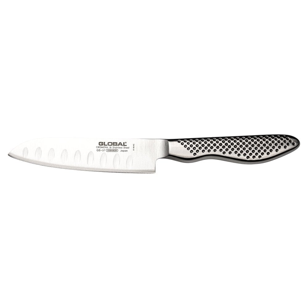 Global GS 11cm Fluted Santoku Knife (GS-57)
