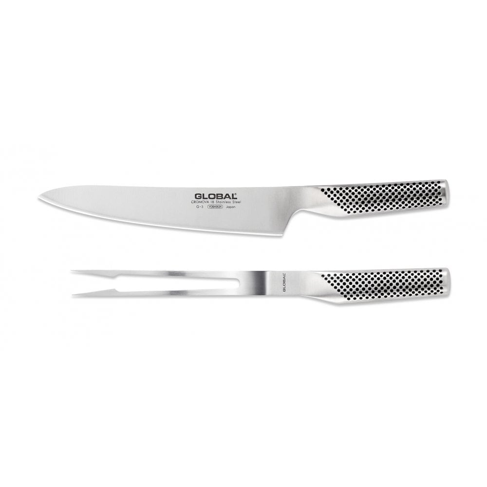 Global G313 - 2 piece Carving Set (G-313)