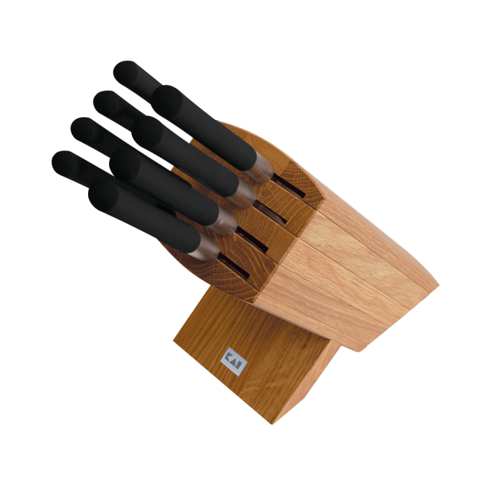 Kai Shun Wasabi Black Knife Block Incl. 8 Knives (KAI-6799)