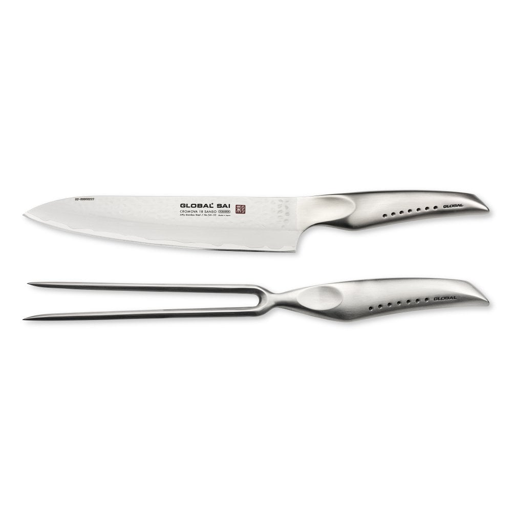 Global G-5814 2 Piece Knife Set