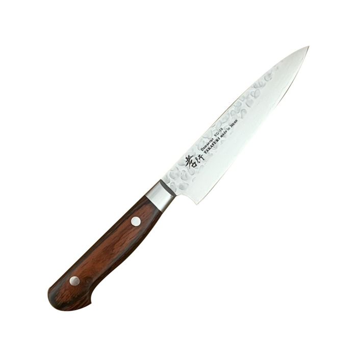 Sakai Takayuki 33-Layer VG10 Damascus Hammered Japanese Utility Knife