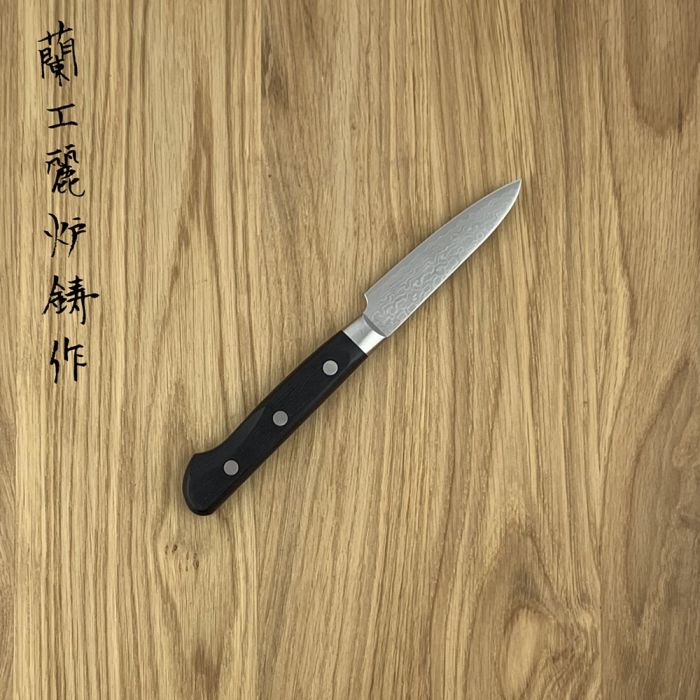 Sakai Takayuki 45-Layer Damascus Mirrored Japanese 80mm Paring Knife
