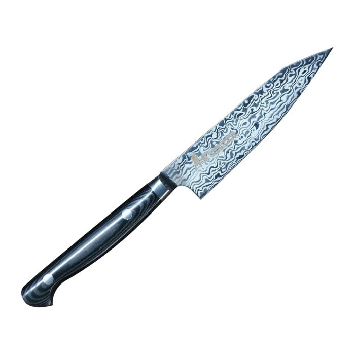 Sakai Takayuki VG10-VG2 Coreless Damascus Japanese 120mm Kengata-Utility Knife