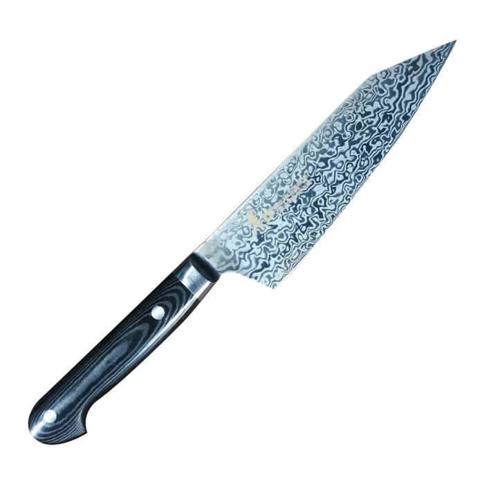 Sakai Takayuki VG10-VG2 Coreless Damascus Japanese 160mm Kengata-Santoku Knife