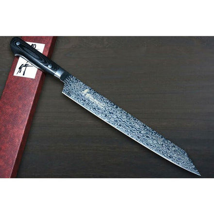 Sakai Takayuki VG10-VG2 Coreless Damascus Japanese 270mm Kengata-Sujihiki Knife