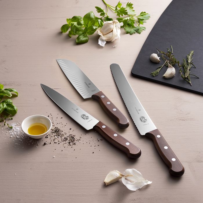 Victorinox Wood 15cm Boning Knife with Straight Wide Blade & American Handle (5600615)