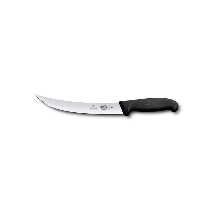 Victorinox Fibrox 20cm Slaughter Knife Curved Narrow Blade (5720320)