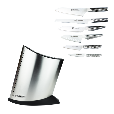 Global 40th Anniversary 7 Piece Knife Block Set