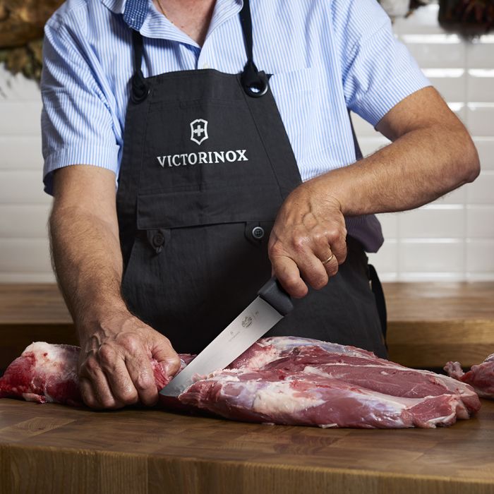 Victorinox Fibrox Butchers Steak Knife Wide Tip