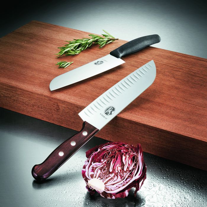 Victorinox Swiss Classic 17cm Santoku Knife Fluted Blade