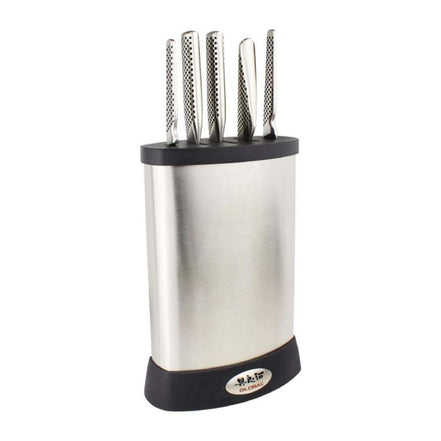 Global 6 piece knife block set (G-636-6B)