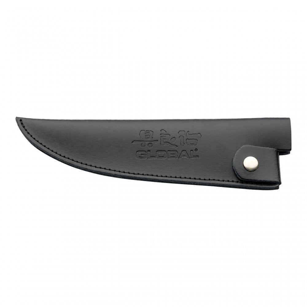 Global Leather Knife Sheath Black Extra Large