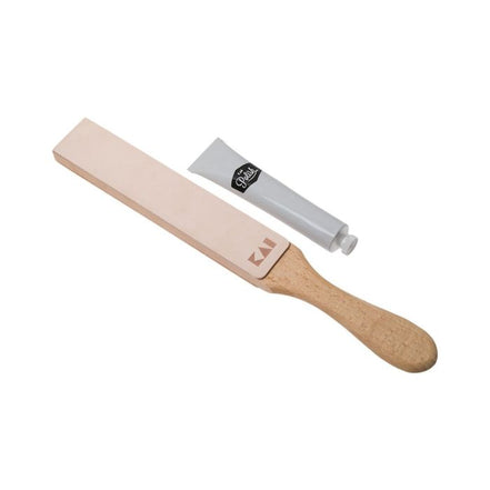Kai Polishing Strop Set - Stropping Paddle & Polishing Paste